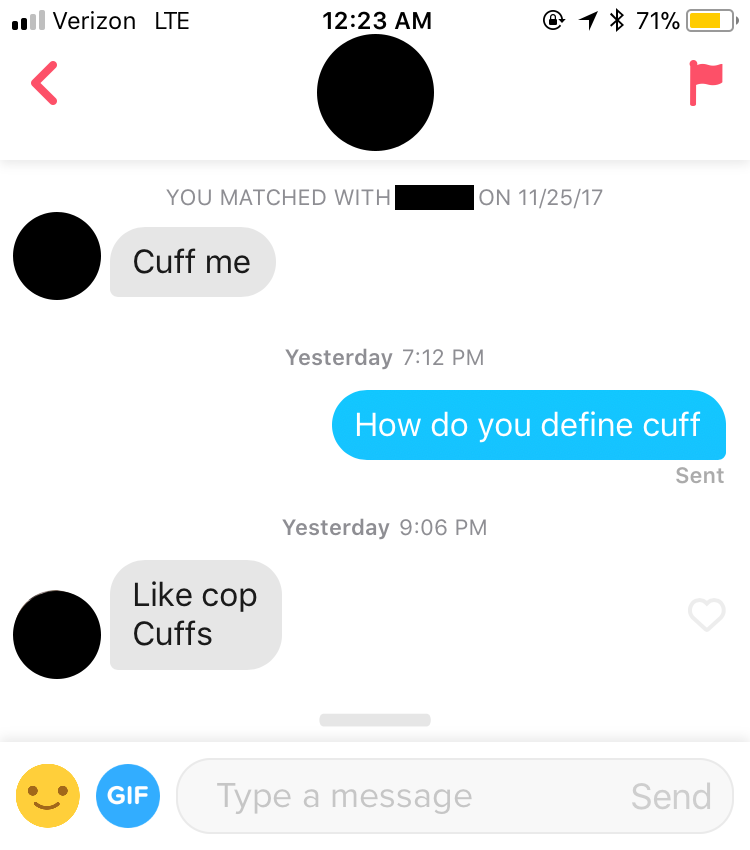 define cuff