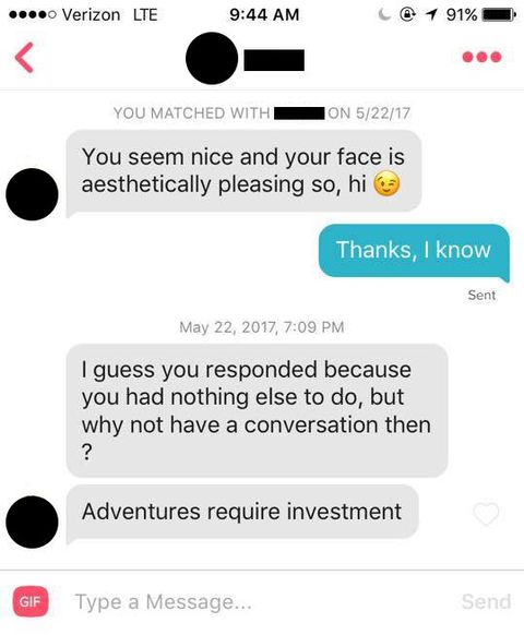 How to talk to women on Tinder