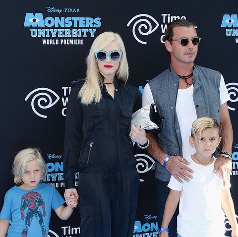 Gwen Stefani with her Ex-husband: Gavin Rossdale & Children
