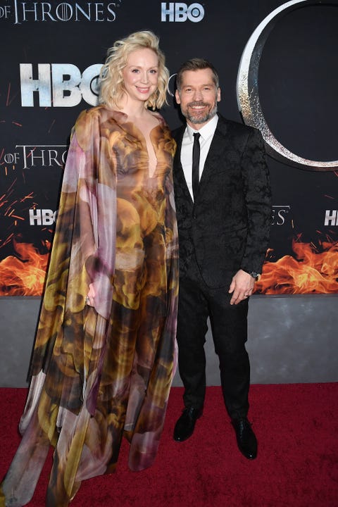 Gwendoline Christie Stuns in Iris Van Herpen Dress at Game 