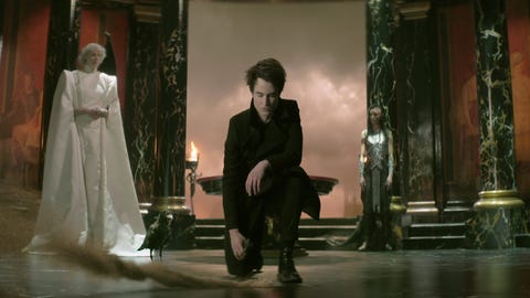 Gwendoline Christie, Tom Sturridge, Cassie Clare, The Sandman gwendoline christie, tom sturridge, cassie clare, the sandman