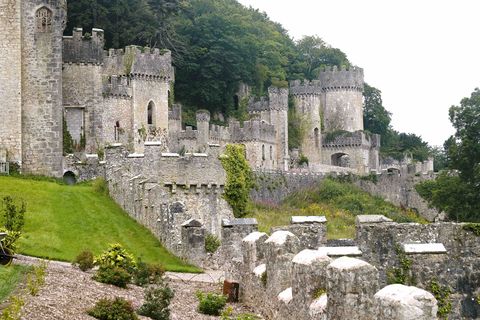 château de gwrych abergele nord du Pays de Galles je suis une célébrité