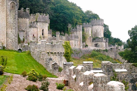 château de gwrych abergele nord du Pays de Galles je suis une célébrité