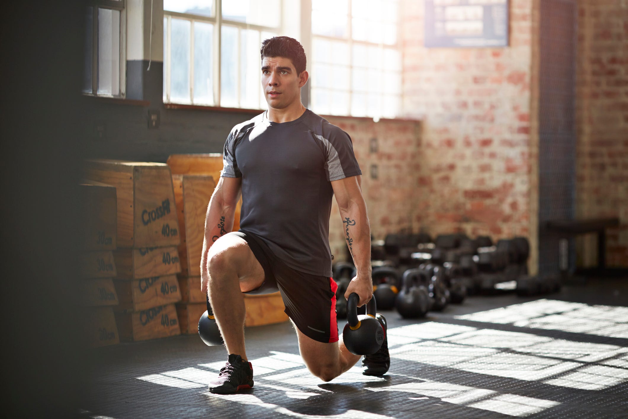 Use Lunges, Deadlifts, And Calf Raises To Decimate Your Legs