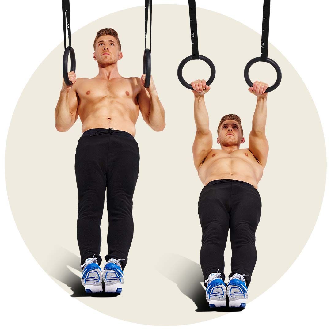 Details about   A Pair of Gymnastic Rings for Muscular Workouts Full Body Strength Bodyweight 