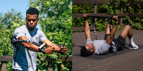 gymproluxe resistance band exercises