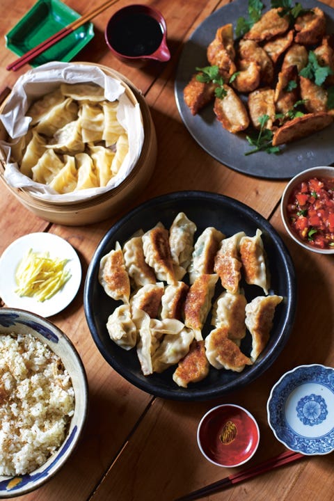 Japanse gyoza Japanse gyoza