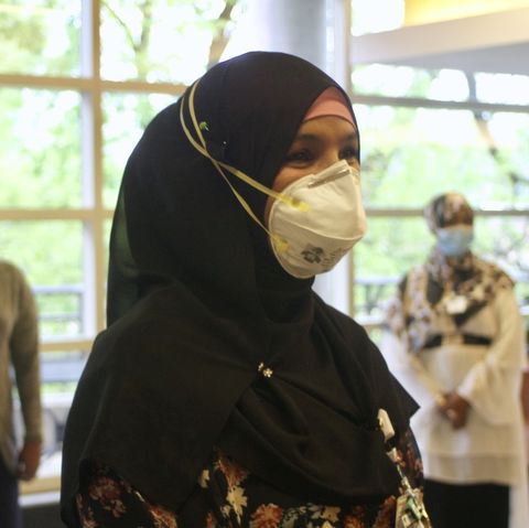 muslim healthcare worker at methodist hospital in minnesota