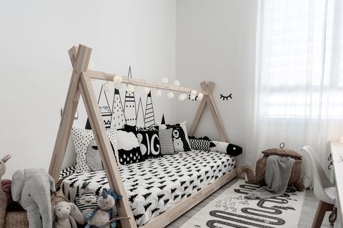Arena Condición previa Oso Una habitación de estilo nórdico - Dormitorios infantiles