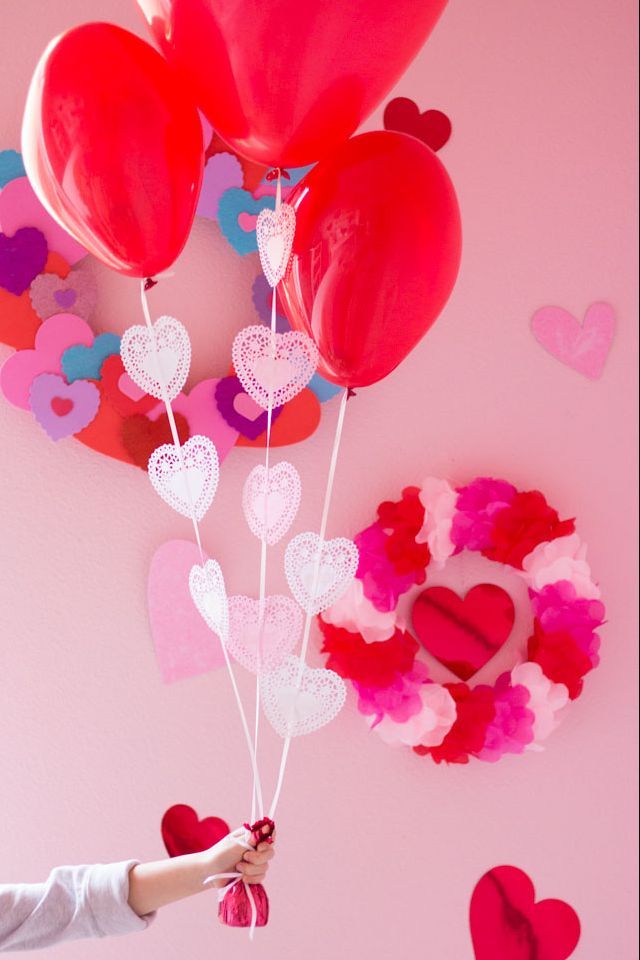 17+ Room Valentine Balloon Decoration Ideas - AUNISON.COM