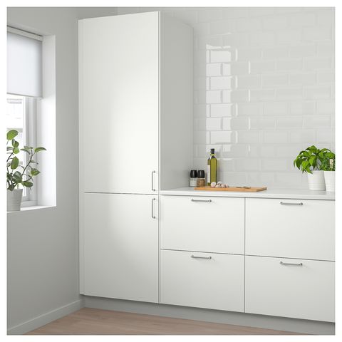 Ikea Kitchen Inspiration Doors And Drawers, Flat Slab Kitchen Cabinet Doors And Windows With Handles