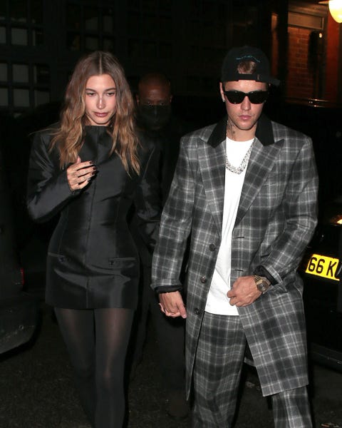 Hailey and Justin Bieber out in London on December 13, 2021 hailey and justin bieber out in london on december 13, 2021