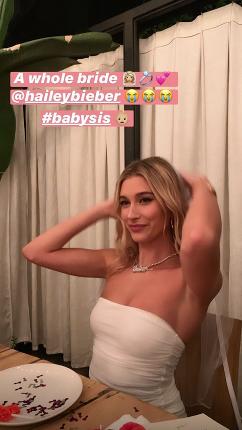 Hailey Baldwin Wore A 55 Dress To Her Bachelorette Party