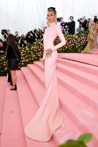 Hailey Baldwin Wore Custom Alexander Wang On The Met Gala