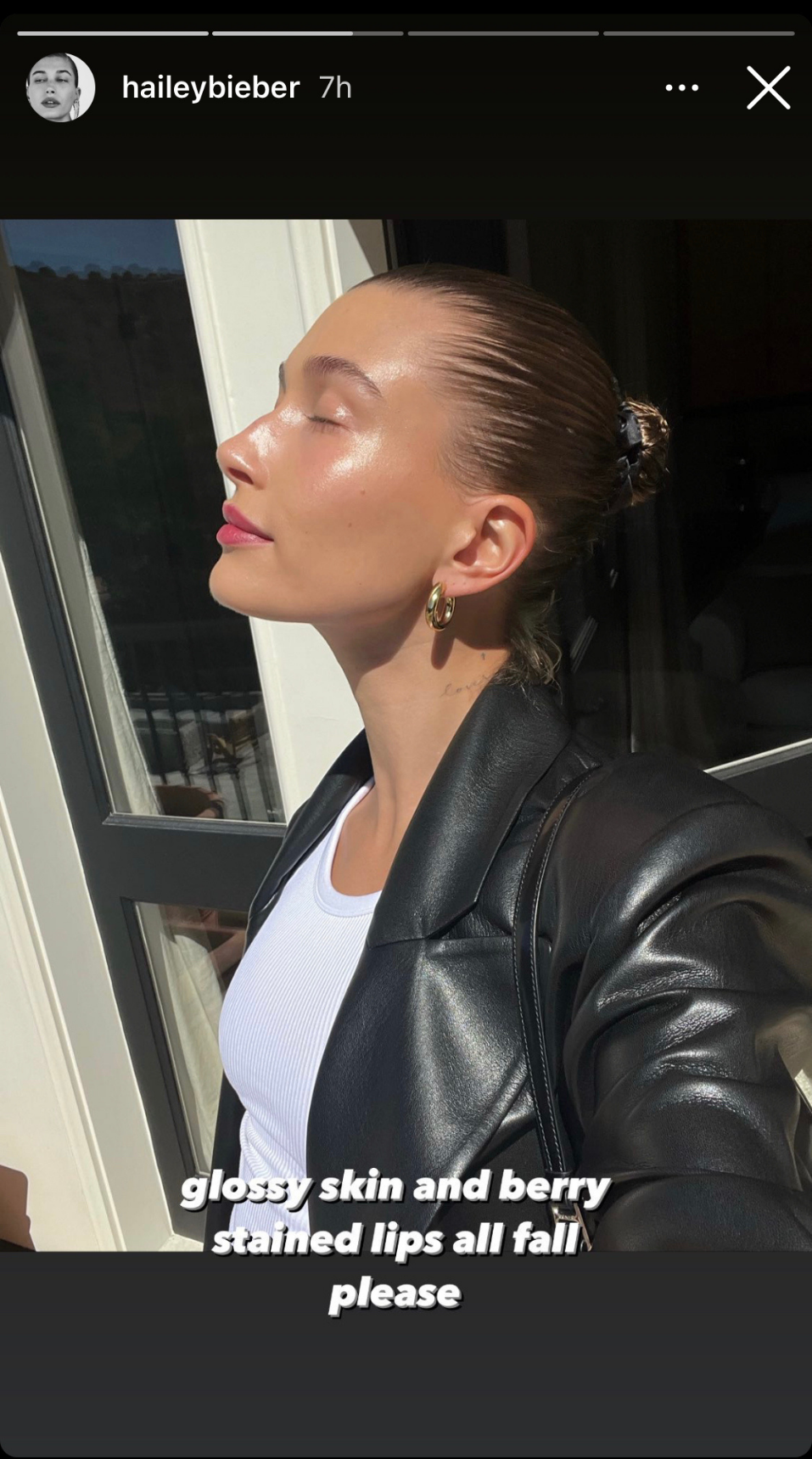 Hailey Bieber On Her Exact Daytime And Nighttime Beauty Routine