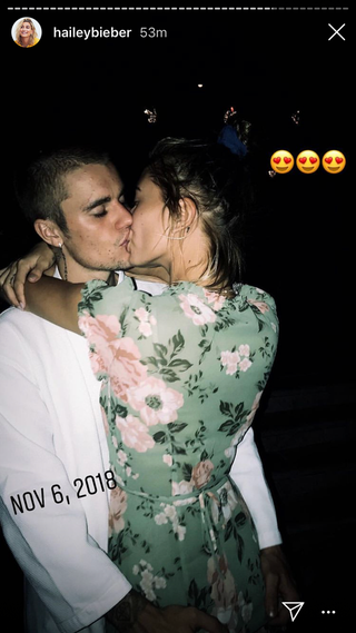 Seperti ini foto-foto mesra dari hailey Baldwin dan Justin Bieber selama tahun 2018 (dok. Instagram @haileybieber)