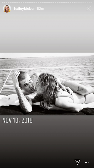 Seperti ini foto-foto mesra dari hailey Baldwin dan Justin Bieber selama tahun 2018 (dok. Instagram @haileybieber)