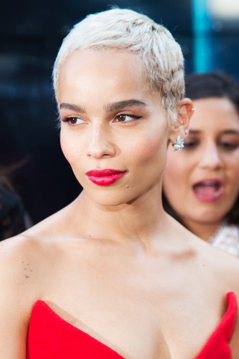 Nirvana blonde hair colour on Zoe Kravitz by misspresident blog