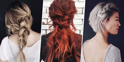 8 Messy Easy Braid Ideas To Copy Best Braided Hairstyles