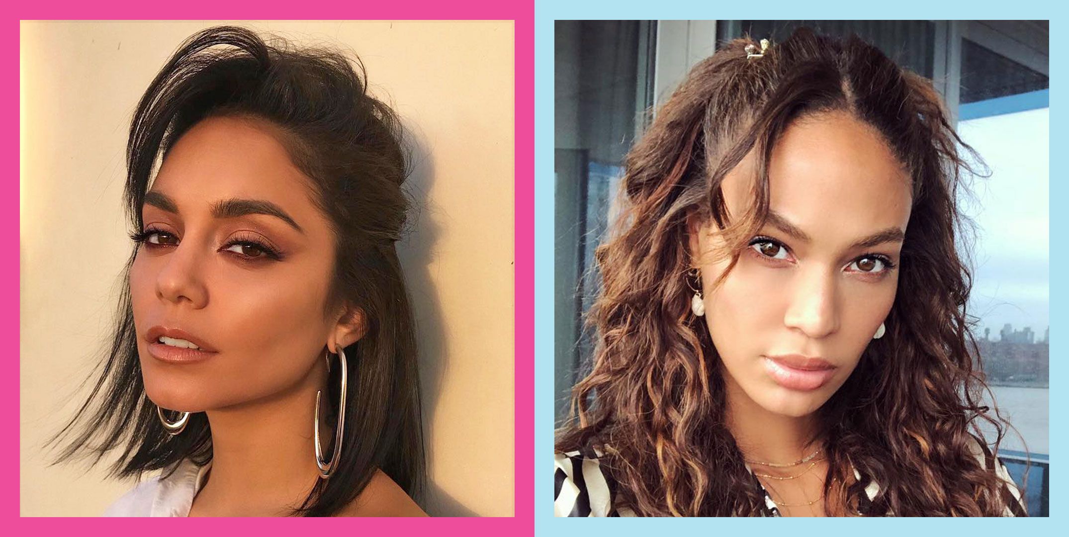 13 Prettiest Half Up Half Down Hairstyles For Every Hair Type 22