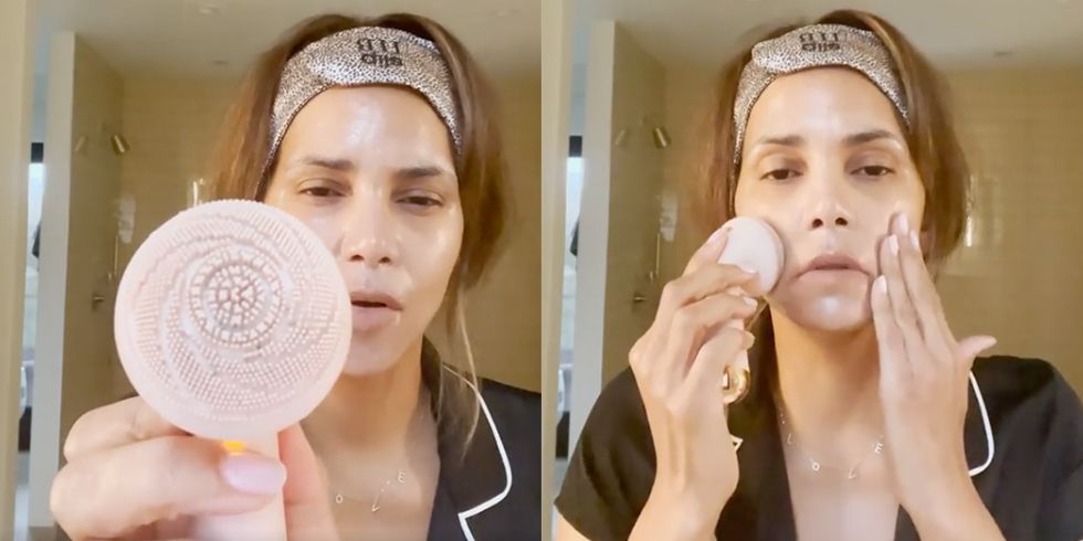 Halle Berry Loves the Flawless Cleansing Brush for Glowing Skin