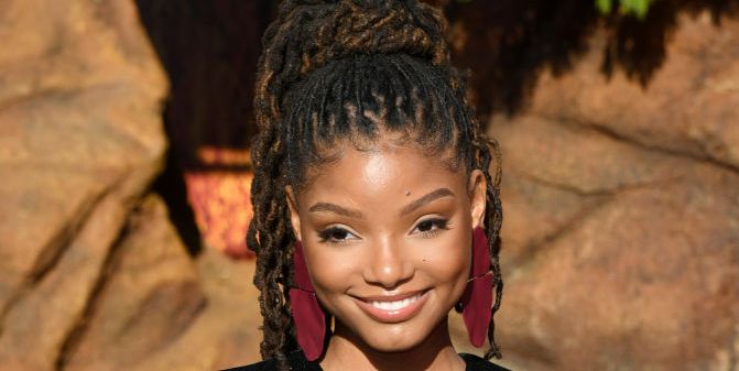 Halle bailey naked