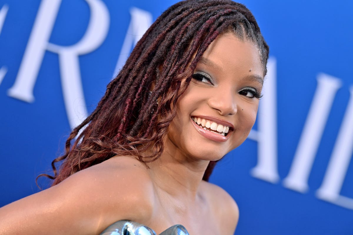 This was the impressive look of Halle Bailey at the premiere of ‘The Little Mermaid’ that has driven fans crazy and has submerged them under the sea