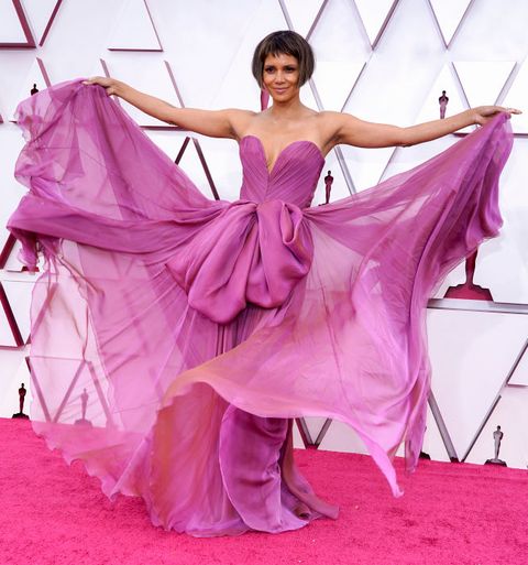 halle berry at 93rd annual academy awards arrivals