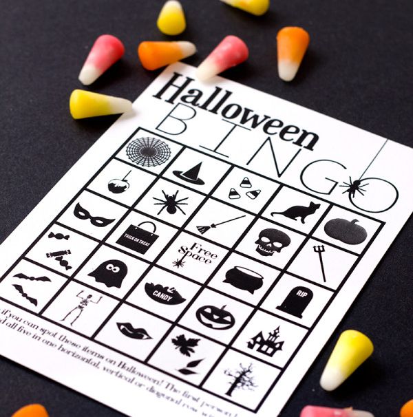 halloween bingo cards free printables