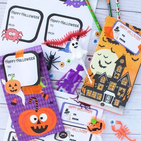 halloween birthday party ideas  halloween gift tags