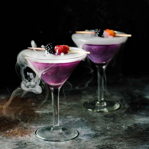 halloween birthday party ideas witch's heart cocktail