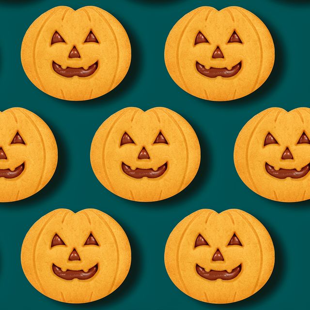 halloween pumpkin jack o lantern cookies