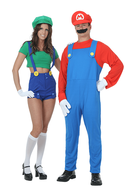 halloween costumes mario and luigi