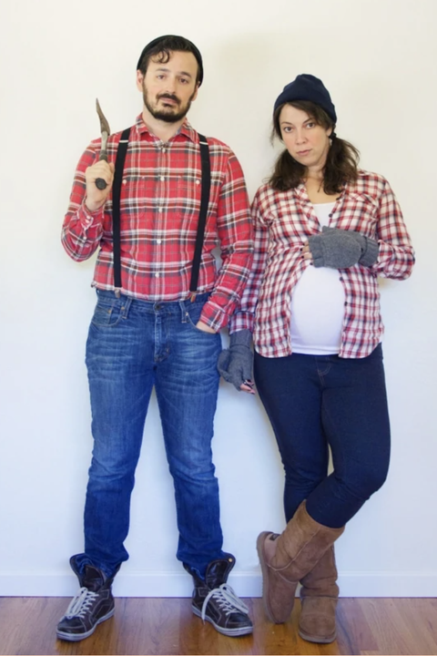halloween costumes for couples lumberjacks