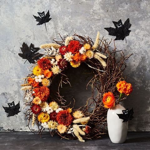 halloween wreath diy