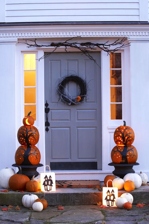 34 Best Halloween Door Decorations - DIY Halloween Door Decor
