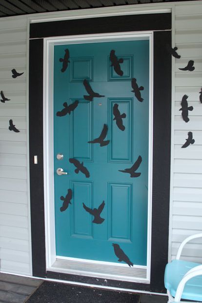 34 Best Halloween Door Decorations Diy Front Door Covers