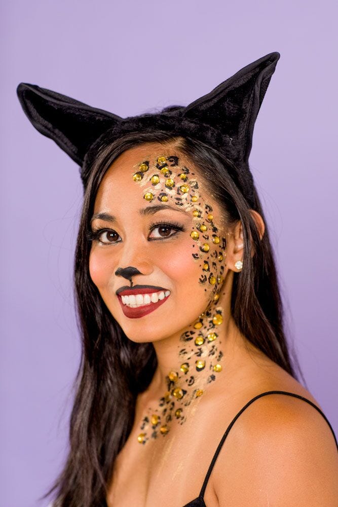 kids face painting ideas cat