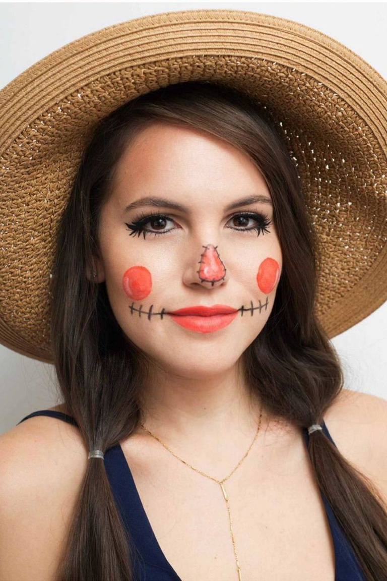 20 Easy Halloween Face Paint Ideas - Halloween Face ...