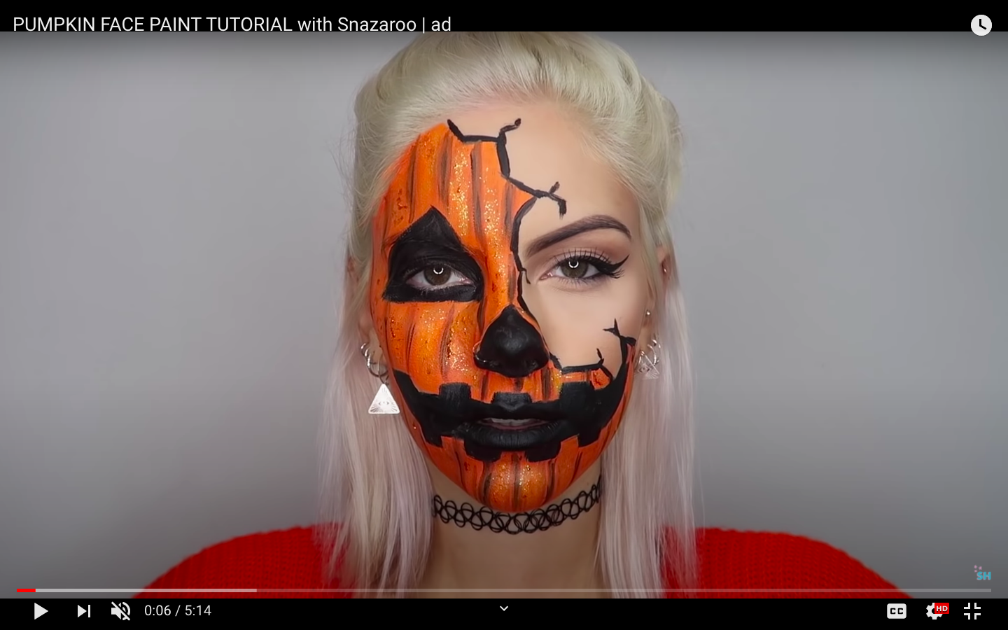 Top Halloween Simple Easy Face Paint Ideas