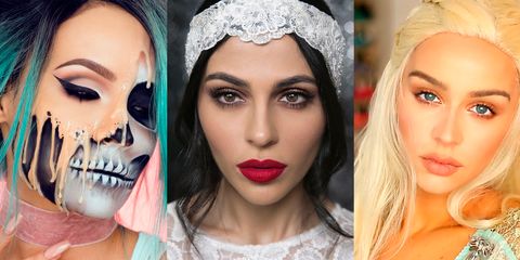 Halloween makeup tutorial 2018