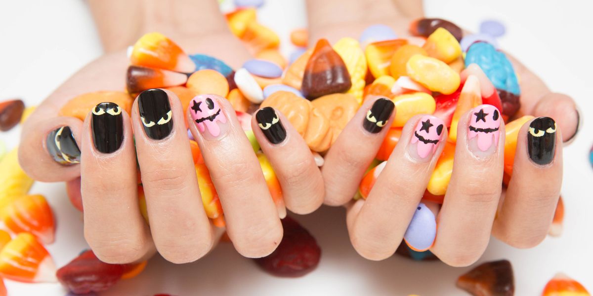 42 Cute Halloween Nail Art Ideas  Best Designs for Halloween Manicure