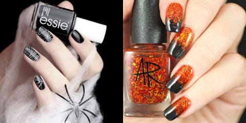 41 Halloween Nail Art Ideas Easy Halloween Nail Polish Designs