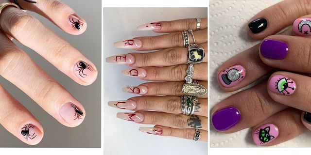20 Halloween Nail Art Designs Cool Halloween Nails For 2019