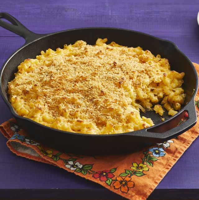 halloween potluck ideas mac and cheese in cast iron