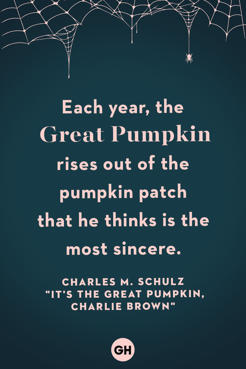 halloween quotes charles m shulz