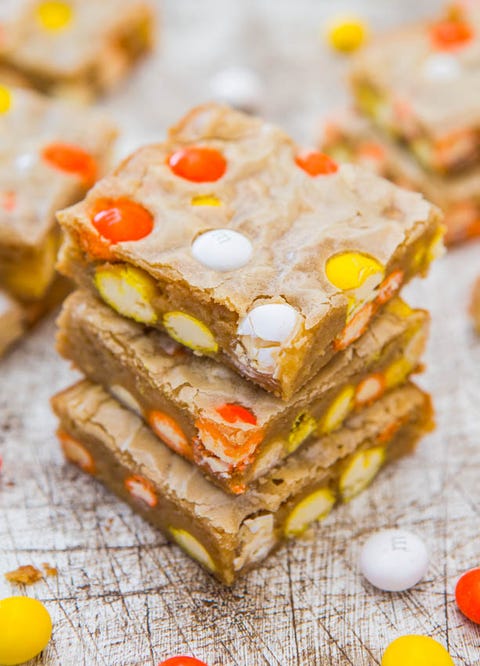 halloween treats for kids blondies