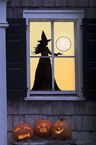 These Spooky Window Clings Are a Super Easy Way to Decorate Last Minute