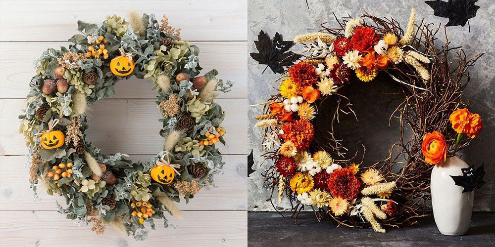 40+ Best Halloween Wreaths - DIY Halloween Wreath Ideas