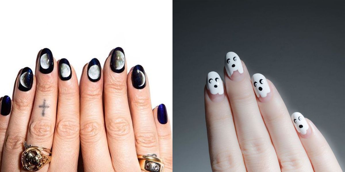 25+ Halloween Nail Art Ideas That Are Scary Good - wide 10